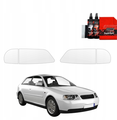 Attēls no GrizzGlass Folia ochronna na lampy GrizzGlass BodyShield do Audi A3 8L Hatchback 3D (1996-2003) [4w1]