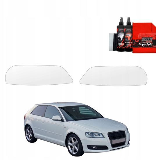 Picture of GrizzGlass Folia ochronna na lampy GrizzGlass BodyShield do Audi A3 8P Hatchback 3D (2003-2008) [2w1]