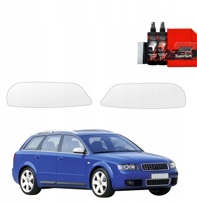 Attēls no GrizzGlass Folia ochronna na lampy GrizzGlass BodyShield do Audi A4 B6 Avant (2000-2006) [2w1]
