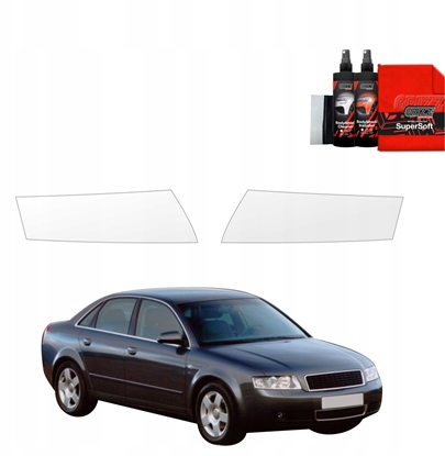 Attēls no GrizzGlass Folia ochronna na lampy GrizzGlass BodyShield do Audi A4 B6 Sedan (2000-2006) [2w1]