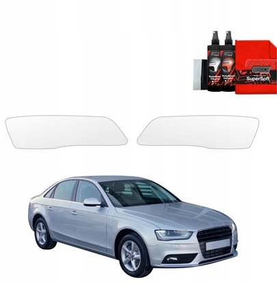 Attēls no GrizzGlass Folia ochronna na lampy GrizzGlass BodyShield do Audi A4 B8 Sedan Facelifting (2011-2015) [2w1]