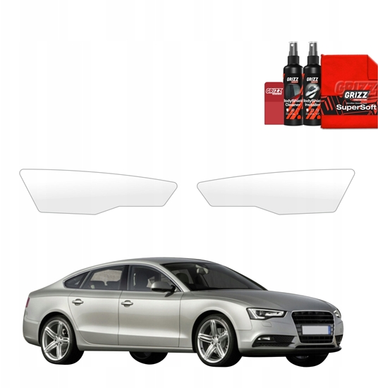 Picture of GrizzGlass Folia ochronna na lampy GrizzGlass BodyShield do Audi A5 8T SUV 5D (2007-2016) [2w1]