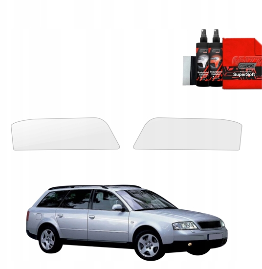 Picture of GrizzGlass Folia ochronna na lampy GrizzGlass BodyShield do Audi A6 C5 Avant (1998-2004) [2w1]