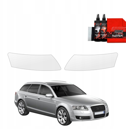 Attēls no GrizzGlass Folia ochronna na lampy GrizzGlass BodyShield do Audi A6 C6 Avant (2004-2008) [2w1]