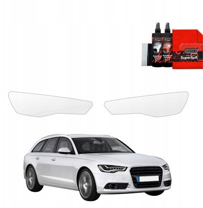 Attēls no GrizzGlass Folia ochronna na lampy GrizzGlass BodyShield do Audi A6 C7 Avant (2011-2014) [2w1]