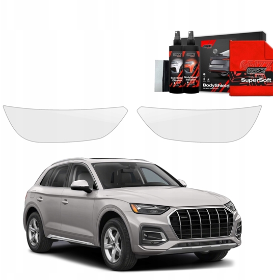 Picture of GrizzGlass Folia ochronna na lampy GrizzGlass BodyShield do Audi Q5 (2020-2025) [2w1]
