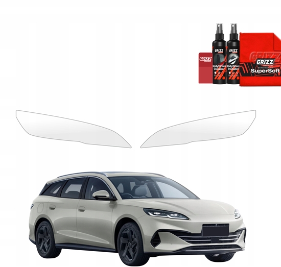 Picture of GrizzGlass Folia ochronna na lampy GrizzGlass BodyShield do BYD Seal 06 Dm-i Touring (2025) [2w1]