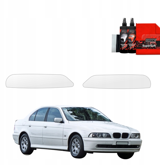 Picture of GrizzGlass Folia ochronna na lampy GrizzGlass BodyShield do BMW 5 E39 Sedan (1995-2003) [2w1]