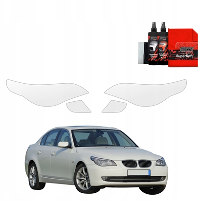 Attēls no GrizzGlass Folia ochronna na lampy GrizzGlass BodyShield do BMW 5 E60 Sedan 4D (2007-2010) [4w1]