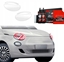Изображение GrizzGlass Folia ochronna na lampy GrizzGlass BodyShield do Fiat 500 (2016-2025) [4w1]