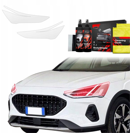 Picture of GrizzGlass Folia ochronna na lampy GrizzGlass BodyShield do Ford Focus Active X Kombi Facelift (2021-2025) [2w1]