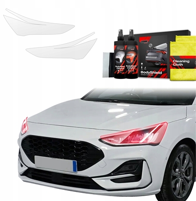 Attēls no GrizzGlass Folia ochronna na lampy GrizzGlass BodyShield do Ford Focus ST-Line X Hatchback Facelift (2021-2025) [2w1]