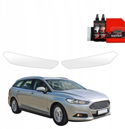 Attēls no GrizzGlass Folia ochronna na lampy GrizzGlass BodyShield do Ford Mondeo Mk5 Kombi (2014-2019) [2w1]