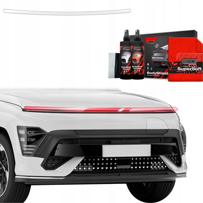Attēls no GrizzGlass Folia ochronna na lampy GrizzGlass BodyShield do Hyundai Kona N-Line (2023-2025)