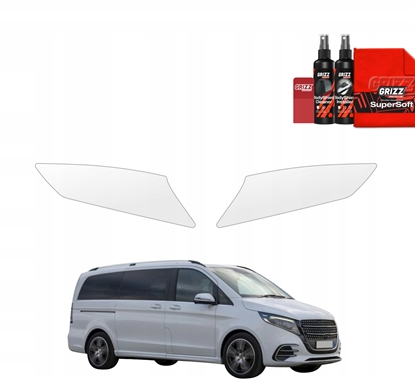 Attēls no GrizzGlass Folia ochronna na lampy GrizzGlass BodyShield do Mercedes V Klasa (2025-2026) [2w1]