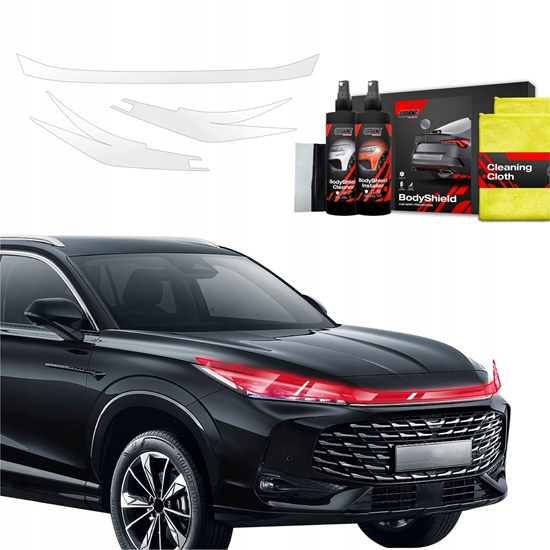 Picture of GrizzGlass Folia ochronna na lampy GrizzGlass BodyShield do MG HS (2024-2025) [3w1]