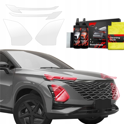 Attēls no GrizzGlass Folia ochronna na lampy GrizzGlass BodyShield do OMODA 5 Facelift (2024-2025) [4w1]