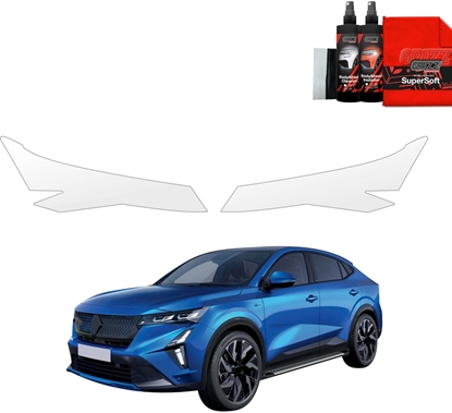 Attēls no GrizzGlass Folia ochronna na lampy GrizzGlass BodyShield do Renault Rafale (2024-2025) [2w1]