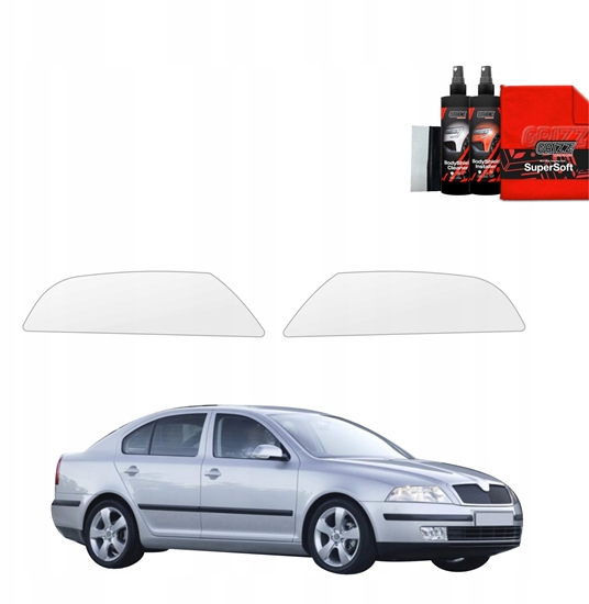 Picture of GrizzGlass Folia ochronna na lampy GrizzGlass BodyShield do Skoda Octavia 2 (2004-2008) [2w1]