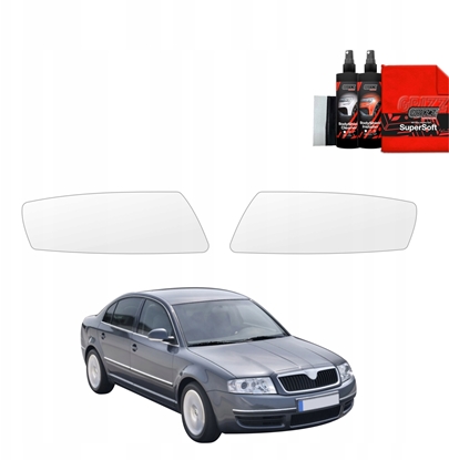 Attēls no GrizzGlass Folia ochronna na lampy GrizzGlass BodyShield do Skoda Superb (2001-2008) [2w1]