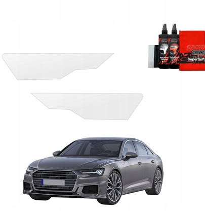 Attēls no GrizzGlass Folia ochronna na lampy GrizzGlass BodyShield do Skoda Superb 2 Kombi Facelifting (2013-2015) [2w1]