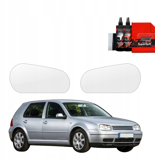 Picture of GrizzGlass Folia ochronna na lampy GrizzGlass BodyShield do Volkswagen Golf 4 Hatchback 5D (1997-2003) [2w1]