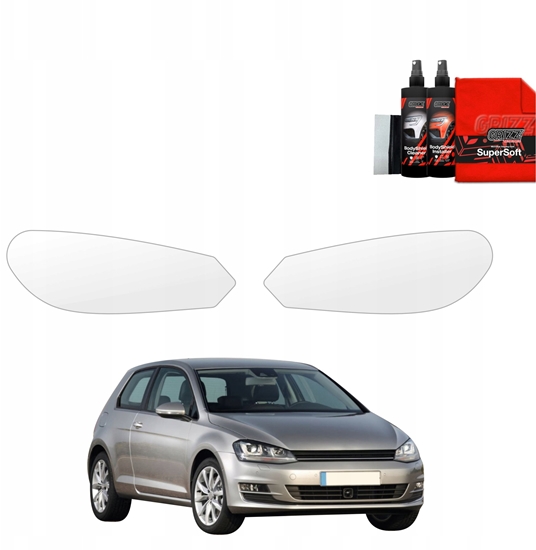 Picture of GrizzGlass Folia ochronna na lampy GrizzGlass BodyShield do Volkswagen Golf 7 Hatchback 3D (2013-2020) [2w1]