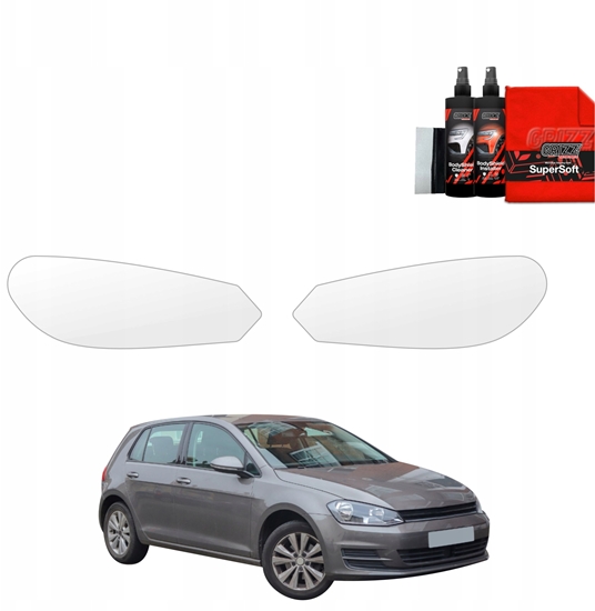 Picture of GrizzGlass Folia ochronna na lampy GrizzGlass BodyShield do Volkswagen Golf 7 Hatchback 5D (2012-2020) [2w1]