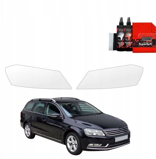 Picture of GrizzGlass Folia ochronna na lampy GrizzGlass BodyShield do Volkswagen Passat B7 Variant (2010-2014) [2w1]