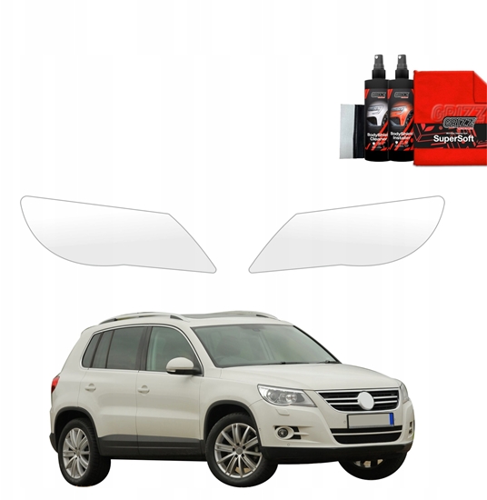 Picture of GrizzGlass Folia ochronna na lampy GrizzGlass BodyShield do Volkswagen Tiguan Kombi 5D (2007-2011) [2w1]