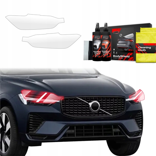 Picture of GrizzGlass Folia ochronna na lampy GrizzGlass BodyShield do Volvo XC60 2 (2022-2025) [2w1]