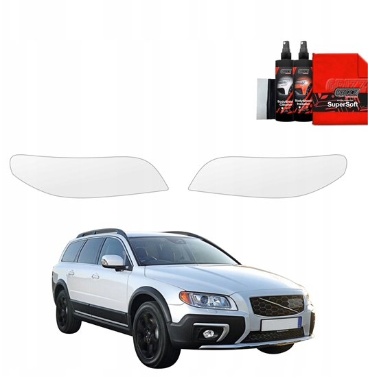 Picture of GrizzGlass Folia ochronna na lampy GrizzGlass BodyShield do Volvo XC70 3 Kombi 5D (2013-2016) [2w1]