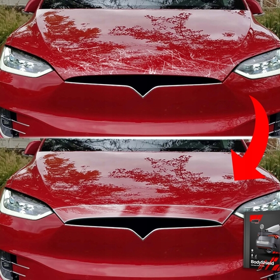Изображение GrizzGlass Folia ochronna na mask GrizzGlass BodyShield do Audi A3 8Y Sportback (2020-2023)