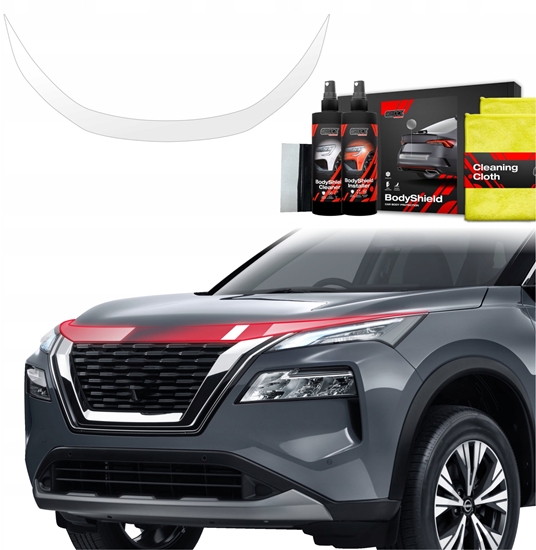 Picture of GrizzGlass Folia ochronna na mask GrizzGlass BodyShield do Nissan X-Trail Facelift (2024-2025)