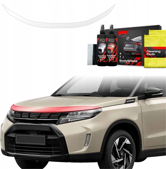 Picture of GrizzGlass Folia ochronna na mask GrizzGlass BodyShield do Suzuki Vitara Facelift (2024-2025)