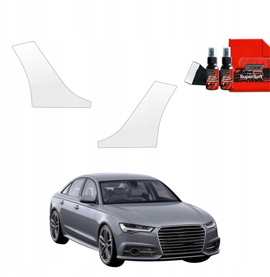 Picture of GrizzGlass Folia ochronna na nadkola GrizzGlass BodyShield do Audi A6 C7 Sedan (2011-2014) [2w1]