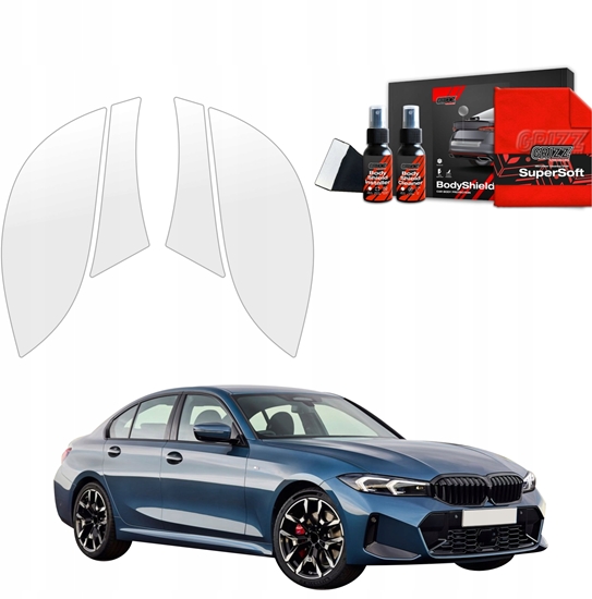 Picture of GrizzGlass Folia ochronna na nadkola GrizzGlass BodyShield do BMW 3 Sedan (2025) [4w1]