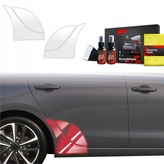 Picture of GrizzGlass Folia ochronna na nadkola GrizzGlass BodyShield do Hyundai i30 Hatchback (2020-2025) [4w1]