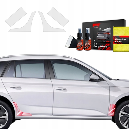 Attēls no GrizzGlass Folia ochronna na nadkola GrizzGlass BodyShield do Skoda Kamiq (2024-2025) [4w1]