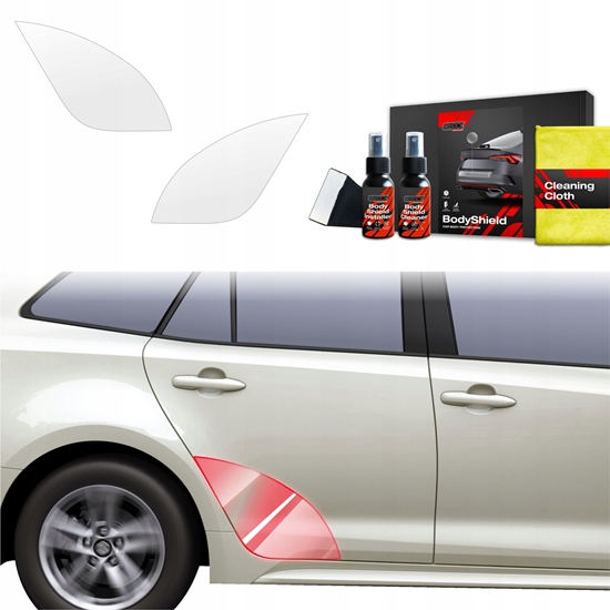 Изображение GrizzGlass Folia ochronna na nadkola GrizzGlass BodyShield do Suzuki Swace Facelift (2023-2025) [2w1]