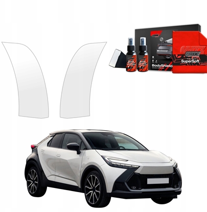 Attēls no GrizzGlass Folia ochronna na nadkola GrizzGlass BodyShield do Toyota C-HR (2023-2025) [4w1]