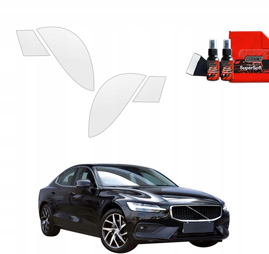 Picture of GrizzGlass Folia ochronna na nadkola GrizzGlass BodyShield do Volvo S60 3 Sedan 4D (2019-2024) [4w1]