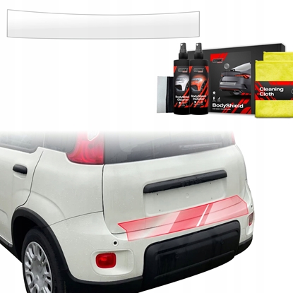 Attēls no GrizzGlass Folia ochronna na próg baganika GrizzGlass BodyShield do Fiat Panda (2020-2025)