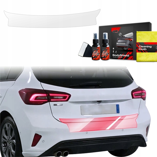 Изображение GrizzGlass Folia ochronna na próg baganika GrizzGlass BodyShield do Ford Focus ST-Line X Hatchback Facelift (2021-2025)