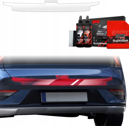 Attēls no GrizzGlass Folia ochronna na próg baganika GrizzGlass BodyShield do Hyundai Bayon (2024-2025) [2w1]