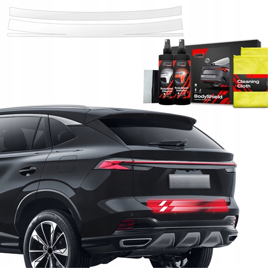 Picture of GrizzGlass Folia ochronna na próg baganika GrizzGlass BodyShield do MG HS (2024-2025)