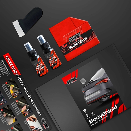 Picture of GrizzGlass Folia ochronna na próg baganika GrizzGlass BodyShield do Peugeot 206 (1998-2009)