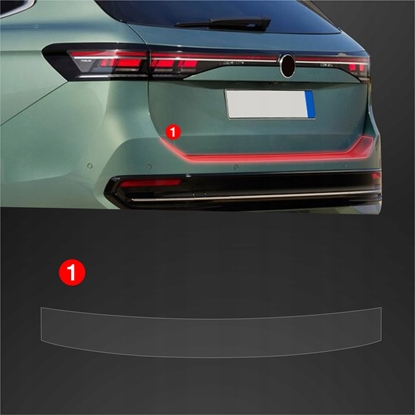 Attēls no GrizzGlass Folia ochronna na próg baganika GrizzGlass BodyShield do Volkswagen VW Passat B9 (2024-2025)