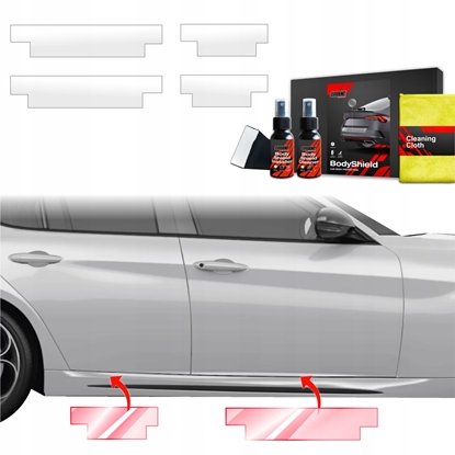 Attēls no GrizzGlass Folia ochronna na progi GrizzGlass BodyShield do Alfa Romeo Giulia (2023-2025) [4w1]