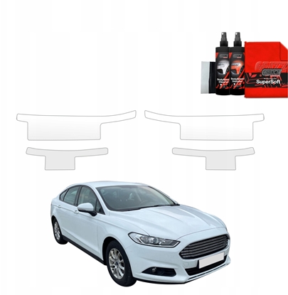 Attēls no GrizzGlass Folia ochronna na progi GrizzGlass BodyShield do Ford Mondeo Mk5 Sedan (2014-2019) [4w1]